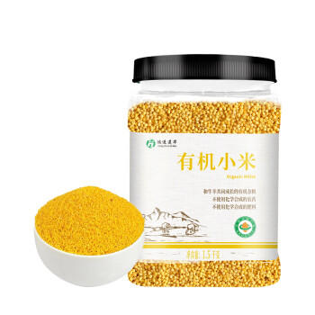 鸿进莲华有机黄小米(金苗K1) 3斤 罐装 小米粥 五谷杂粮粗粮 粥米伴侣端午 /粮油调味 /杂粮 /其他杂粮 商品图4