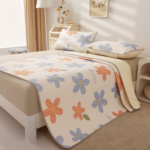 【YW】无忧购凉感丝乳胶凉席枕套三件套纯色/印花款(截单后7天发货) 商品图5