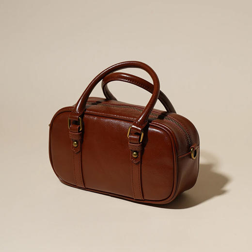 【预售3天】2025新款百搭单肩包小众复古斜跨女包时尚手提简约手拎包6151-D 商品图0