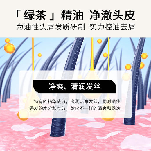 欧贝斯净屑清润洗发乳750ml 商品图2