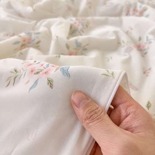 【买一送一】拍2床自动改价！出口单凉感冰淇淋夏被空调被 朴素简约卡通 可水洗机洗 商品图1