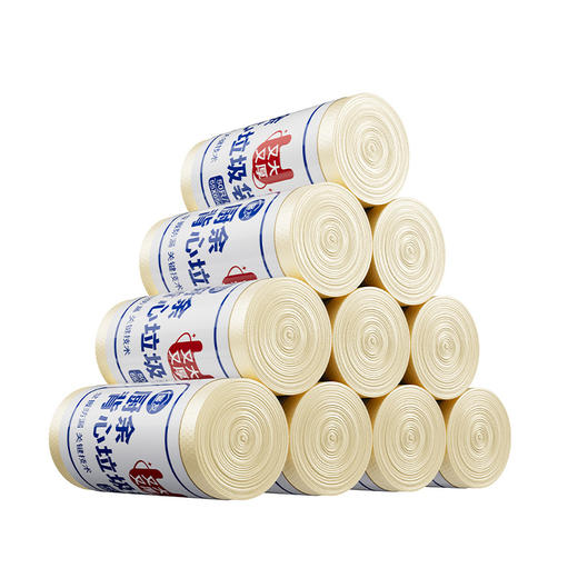 「厨房专用！加大加厚」垃圾袋家用加厚不易破厚款手提式塑料袋厨房用品卫生间大号收纳整理黑色垃圾袋 商品图4