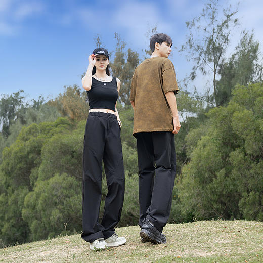 鸟家同款面料！【Schenvega--情侣款山系户外冰感速干裤】显高显瘦 男女同款 防晒透气 轻便耐磨 排汗速干 商品图1