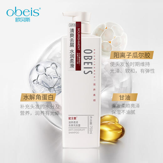 欧贝斯去屑洗发露（滋养柔顺型）750ml 商品图4