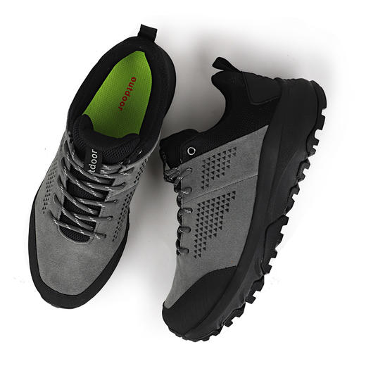 【又乐】四季徒步鞋爬山越野城市通勤旅行游玩优质牛皮防滑抓地排湿透气U7 商品图4