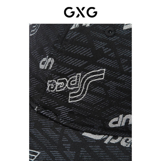 GXG男装  gxg棒球帽子男秋韩版设计新款时尚百搭夏季显脸小鸭舌帽男 商品图4