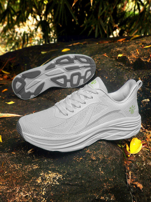 WFK 幻影熊情侣款飞织网面健步休闲鞋H1815 商品图5