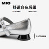 MIO米奥玛丽珍玛格丽特花扣饰蝴蝶烫金单鞋尖头凉鞋M254440440 商品缩略图4