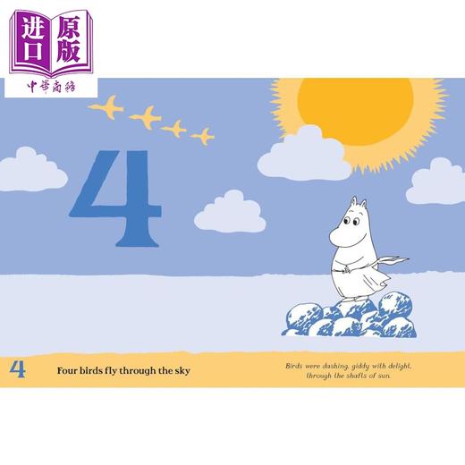 【中商原版】姆明123 插图数字书 The Moomin 123 英文原版 儿童计数数数书 亲子早教认知绘本 幼儿图画书 进口童书 精装 商品图2