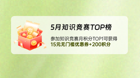 晟麦·5月知识竞赛TOP榜🏆