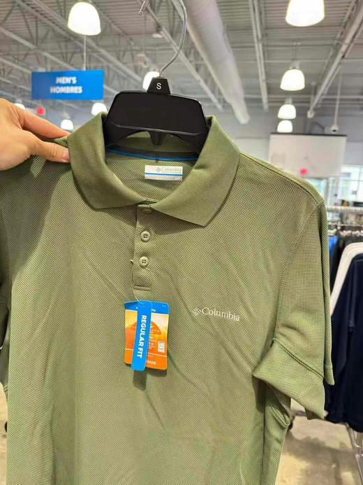 💰660/2件🇺🇸直邮到手✈️哥伦比亚Columbia男士功能防晒Polo 奥米光谱短袖Polo 采用功能科技面料，具备UPF30十高倍防晒，降温 商品图5