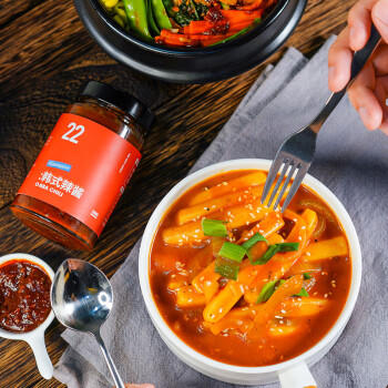 VEpiaopiao韩式辣酱低脂辣椒酱轻食拌面石锅拌饭酱家用甜辣酱料净含量250g /粮油调味 /调味品 /西式酱料 商品图4