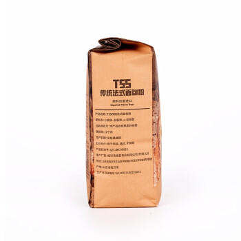 王后T55传统法式面包粉1kg酥皮点心可颂通用小麦面粉家用烘焙原料2斤 /粮油调味 /面粉 /专用粉 商品图3