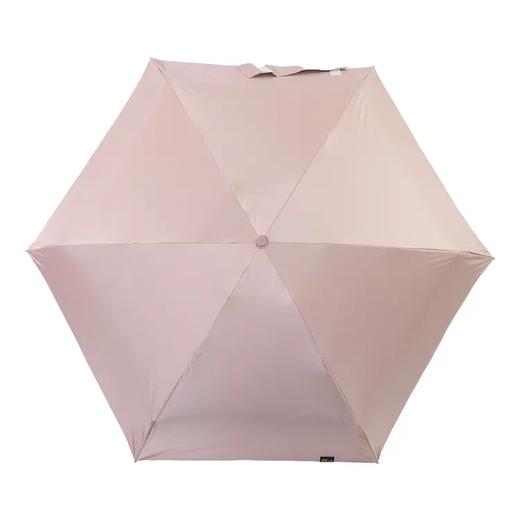 紫宝简约纯色六折黑胶晴雨两用伞 商品图4