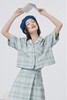 SEM/R森马 宽松撞色格纹套装 18427 商品缩略图2