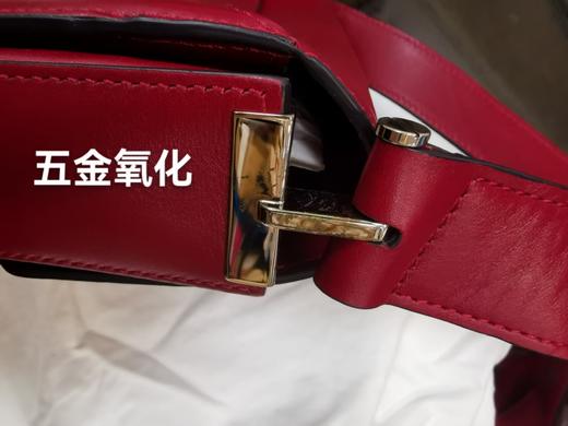 AB18S5510800REDF ANTEPRIMA 女士商务通勤简约风休闲百搭宽肩带包盖式牛皮小号单肩斜挎手提包 商品图8