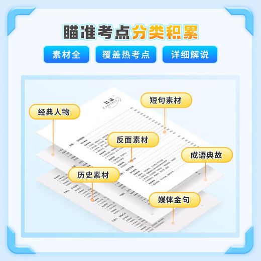 备考2025高中作文经典素材一看就能用的优秀作文素材高考语文版满分作文高一二三精选议论文教辅提升写作技巧优秀范文 商品图2