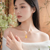 【新品首发】足金葫芦项链 黄金葫芦福禄中国风套链【按克计价黄金3】MEMORA诗普琳GN263901（线上专供） 商品缩略图1