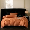 悠梦嘉居60支贡缎提花四件套YJ1568 60支新疆长绒棉全棉面料贡缎提花工艺，高端纯色适合1.5/1.8床使用 商品缩略图0