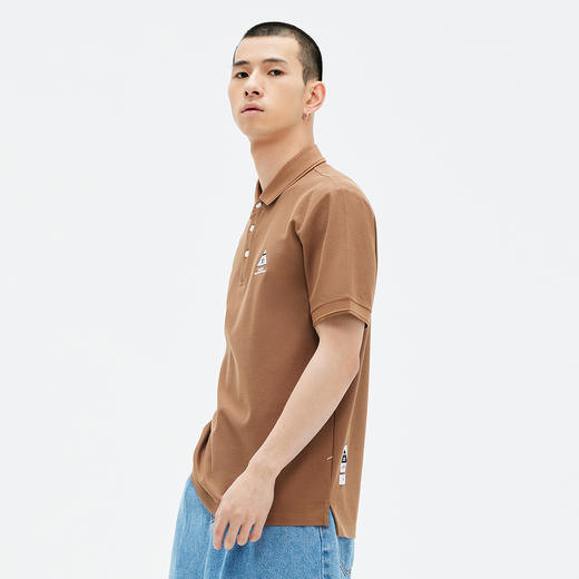 GXG男装 双色简约绣花时尚短袖POLO衫T恤  夏季热卖翻领T恤 商品图2