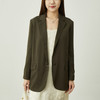 「K」洛诗琳05243气质阔版西装外套2025翻驳领真丝西装外套82937 商品缩略图0