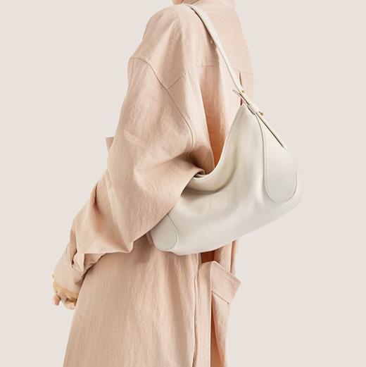 TENNCO【嘟嘟包】头层牛皮hobo腋下包单肩斜挎包 商品图0