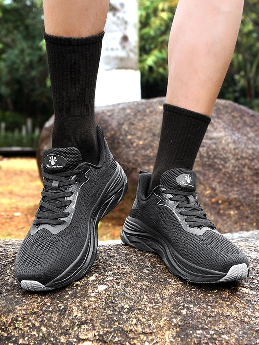 WFK 幻影熊情侣款飞织网面健步休闲鞋H1815 商品图6