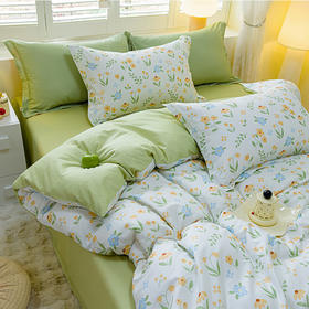 【维科家纺】全棉印花四件套-花花蔓蔓