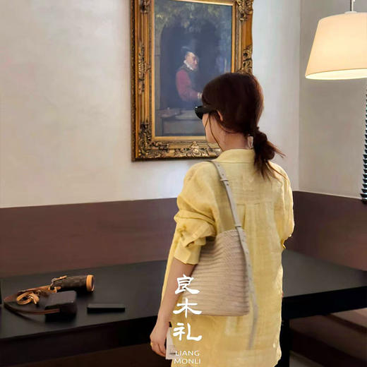 【预售7天】良木礼亚麻衬衣套装(086) 商品图4