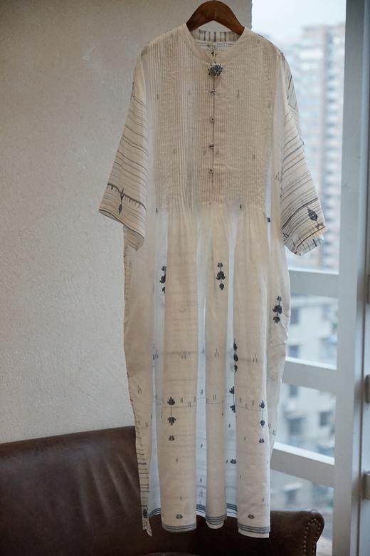 MAKU textiles｜丝棉织锦图案连衣裙 商品图11