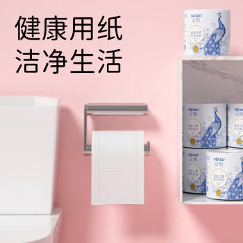 丝飘（SIPIAO）有芯卷纸5层180克27卷加厚卷筒纸厕纸便携大卷卫生纸厕纸软卷纸 /家庭清洁/纸品 /清洁纸品 /卷纸 商品图1