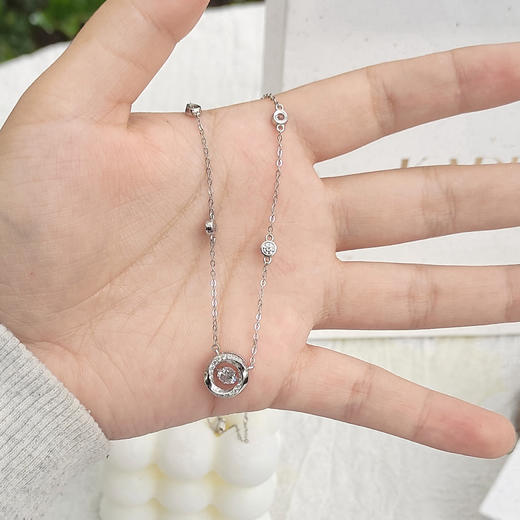 KADER 卡蒂罗璀璨之星项链 S925银闪闪灵动梦幻高级女款项链 商品图7