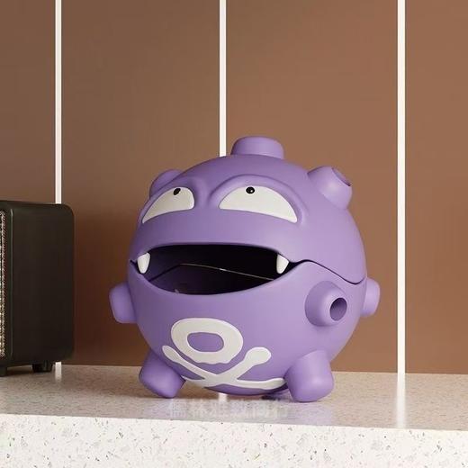 网红创意宝可梦精灵卡通瓦斯弹香炉蚊香盘托 摆件抽象创意收纳盒 商品图4