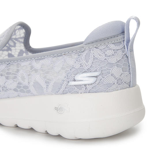 斯凯奇GO WALK JOY女士轻质一脚蹬健步鞋 蕾丝网布 透气很轻盈 商品图10