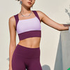 跃牌【安琪拉系列】新款宽肩带运动内衣防震固定胸垫透气百搭无袖瑜伽背心WX-5077 商品缩略图1