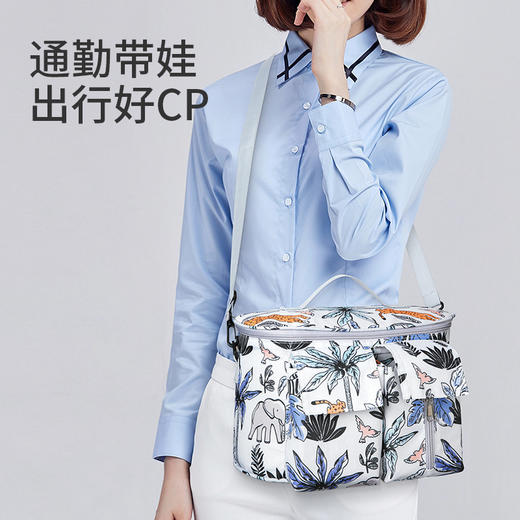 【婴儿推车，通用挂包】新品溜娃神器 婴儿推车挂包 大容量童车配件置物袋 通用外出收纳袋-QQ 商品图3