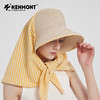 卡蒙遮阳防晒帽护颈遮脸一体头巾帽防紫外线草帽KM-6248 商品缩略图1