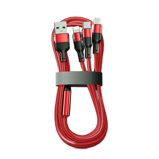 MiNEJONi一拖三数据线S08 商品图2