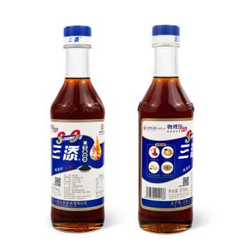 三添黑芝麻油370ml 家用芝麻香油 调味凉拌炒菜火锅调料油碟 /粮油调味 /调味品 /调味油 商品图1