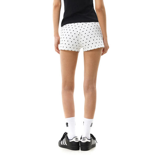 FDR官方店 美式复古撞色刺绣波点短裤女夏季辣妹超短热裤 商品图2