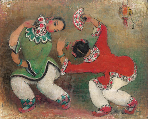 伽罗 JALO 潘玉良挂画-《舞》 商品图4