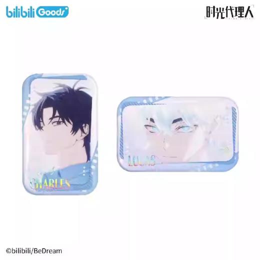 BilibiliGoods 时光代理人 英都篇 Lull 马口铁徽章 吧唧 国谷 商品图0