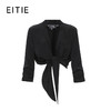 EITIE爱特爱夏季新款舒适显瘦通勤系带衬衫上衣8213912 商品缩略图8