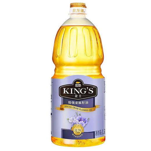 金龙鱼KING'S特级亚麻籽油1.5L 商品图0