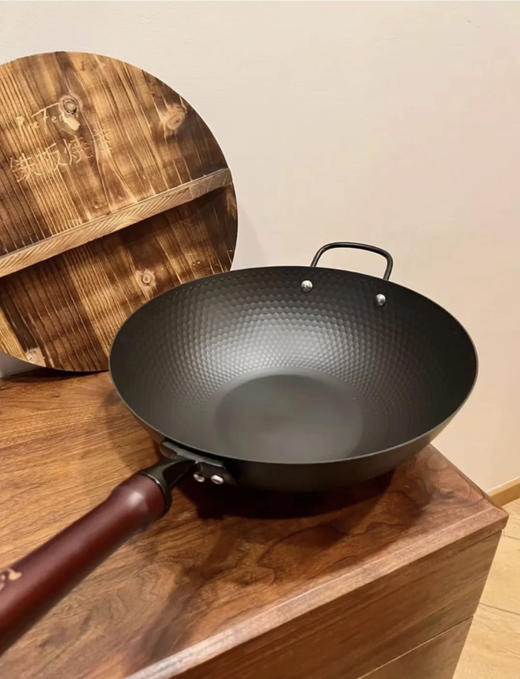 送锅盖❗️ 99.99%⁬高纯度进口极铁锅 防粘锅❗️防生锈❗️轻便无涂层❗️ 商品图10