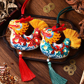 心选丨【礼盒装】9.9起包邮端午节装饰精品香囊挂件成品驱蚊龙舟香包汽车随身挂饰活动礼品礼盒