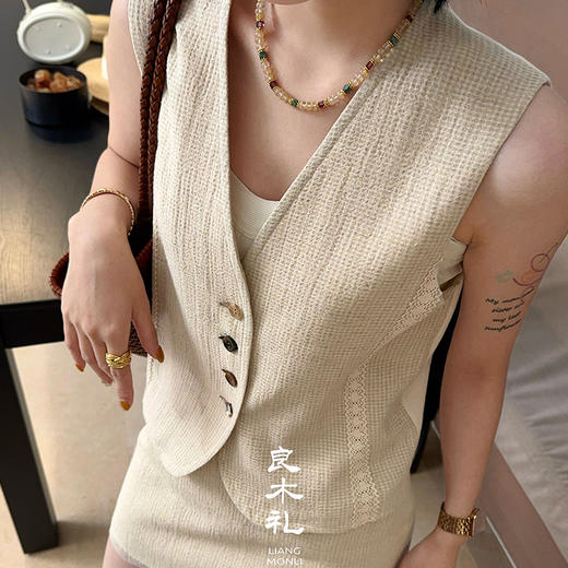 【部分现货】良木礼马甲套装（Y0082） 商品图2