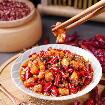 寇大香麻辣冷吃兔丁四川特产麻辣鲜香休闲零食追剧下饭菜150g*4 /粮油调味 /方便食品 /速食预制主食 商品图3