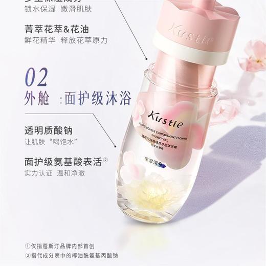 蔻斯汀双舱臻花控油沐浴露250g+250g 商品图6
