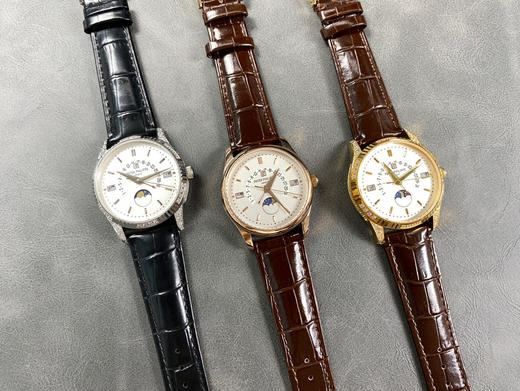 NOOB official➕ 百达翡丽 古典超级复杂多功能5496R万年历系列腕表，儒雅而至！1⃣️【精彩细节与优点】此腕表尺寸40mm合理的尺寸和表耳设计又能让它适合大众人士配戴✔️✔️✔️ 商品图9